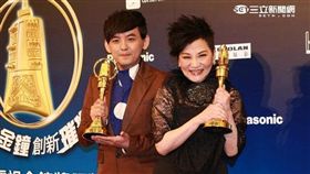 張小燕、黃子佼曾獲得金鐘48屆綜藝節目主持人獎（圖／記者李慈音攝影）