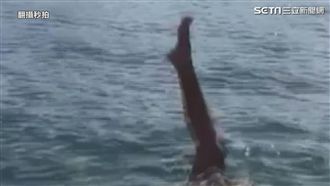 網美拍照腳一滑　差點變遺照