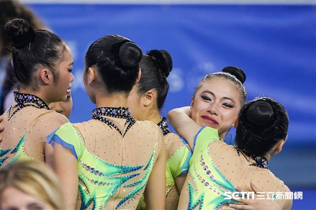 0829世大運韻律體操中華隊 圖／記者林敬旻攝