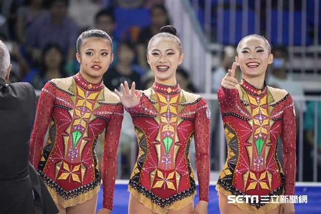 0829世大運韻律體操中華隊 圖／記者林敬旻攝