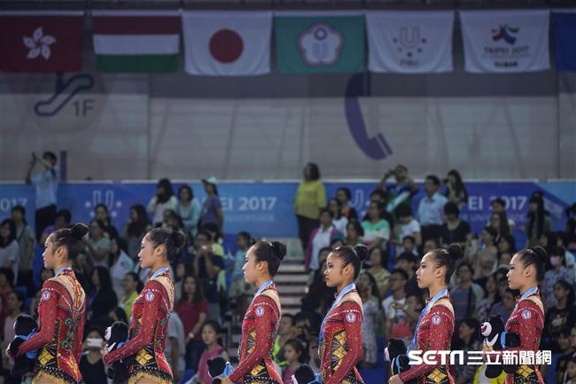 0829世大運韻律體操中華隊 圖／記者林敬旻攝