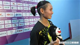 ▲不拿金牌，戴資穎與熊讚合照。（圖／記者蕭保祥攝）