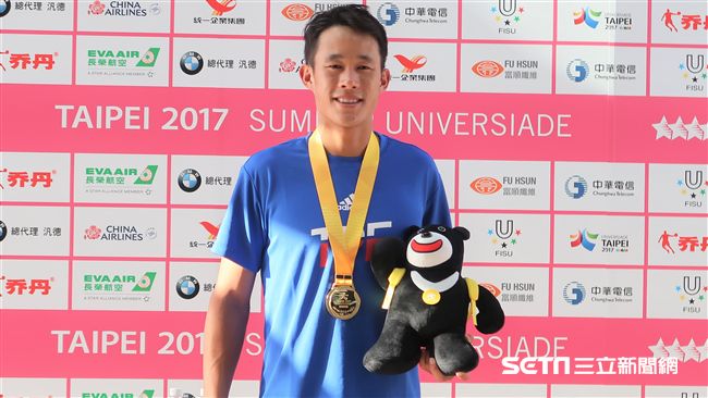 奪網球男單金牌　莊吉生：我是台灣人