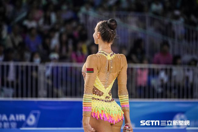 世大運韻律體操個人單項，各國好手展身手。（圖／記者林敬旻攝）