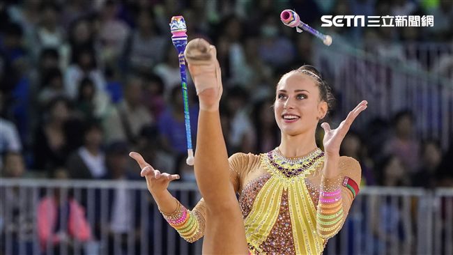 圖／體操精靈登場　畫世大運完美句點