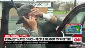 德州,颶風,Harvey,Aransas Pass,Aaron Mitchell,美國,崩潰,家人,擔心,大哭,遇難　圖／翻攝自YouTube https://goo.gl/Woa9hZ