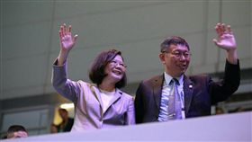 -柯文哲-蔡英文-世大運-圖/北市府提供
