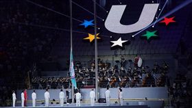 世大運,開幕,世大運中華會旗。（圖／記者林敬旻攝影）