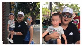 「六師弟」林子聰攜兒來台/艾迪昇提供