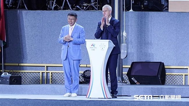 FISU主席：柯敢決策　小英有遠見