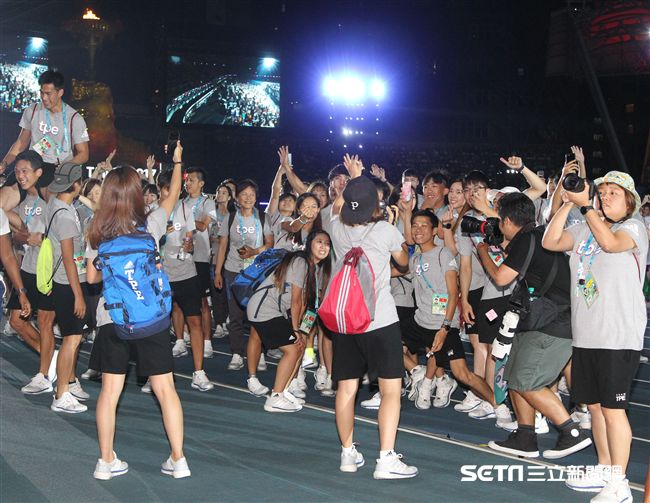 世大運閉幕式。 圖／記者邱榮吉攝