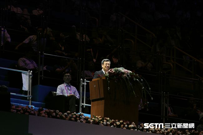 世大運閉幕式，陳建仁致詞 圖／記者邱榮吉攝