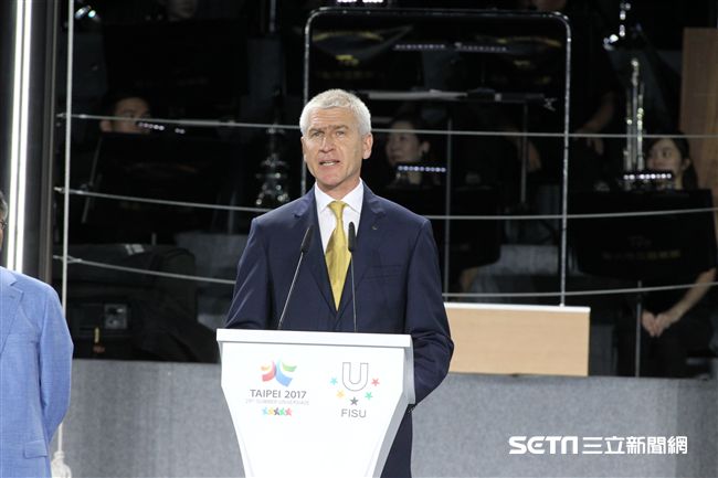 世大運閉幕式，fisu主席致詞 圖／記者邱榮吉攝