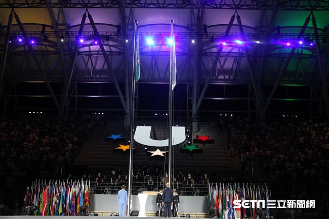 世大運閉幕式致詞 圖／記者邱榮吉攝