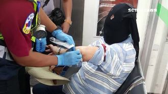 婦「褲襪套頭」搶劫　竟是為了房租