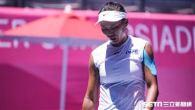 0828世大運網球女單台灣好手張凱貞。（資料照／記者林敬旻攝）