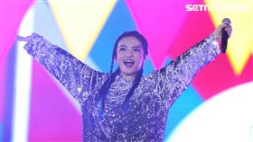 徐佳瑩世大運演出 圖／邱榮吉攝影