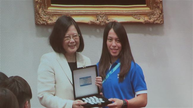 總統接見世大運選手：台灣因你而偉大