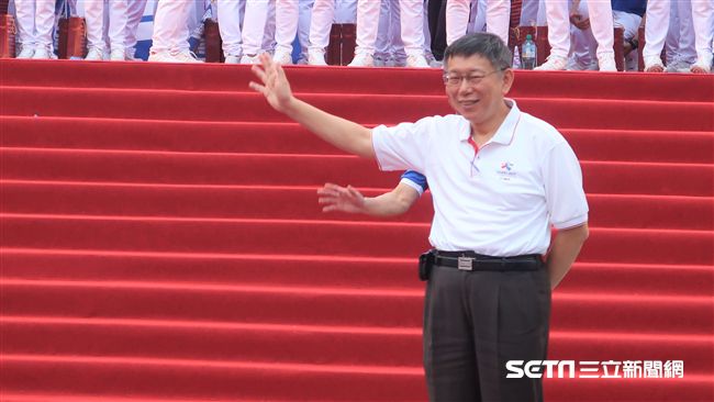 勉勵運動員　柯文哲：沒得牌更應鼓勵