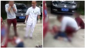 大陸,四川,駕駛,輾壓,女童（圖／翻攝自YouTube）