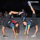 世大運閉幕典禮精彩表演，神明熄聖火。（記者邱榮吉/攝影）