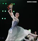 世大運閉幕典禮精彩表演，神明熄聖火。（記者邱榮吉/攝影）