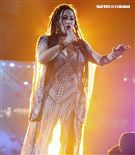 世大運閉幕典禮精彩表演，神明熄聖火。（記者邱榮吉/攝影）