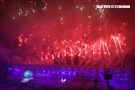 世大運閉幕典禮精彩表演，神明熄聖火。（記者邱榮吉/攝影）
