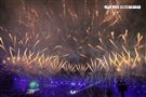 世大運閉幕典禮精彩表演，神明熄聖火。（記者邱榮吉/攝影）