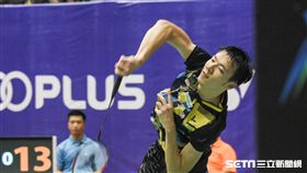 羽球好手王子維　圖／記者林敬旻攝