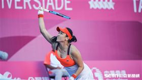 0828世大運網球女子團體中華隊詹詠然 圖／記者林敬旻攝