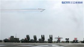 空軍防空暨飛彈指揮部編成各式飛彈。（記者邱榮吉/攝影）