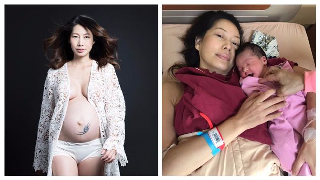 丁寧剖腹生愛子　談產後心情：痛啊！