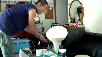 出門前後差很大　女屋主錄下可怕身影