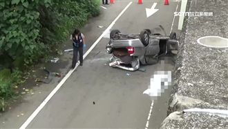 快速道路擦撞！男駕駛摔6米高頭破亡