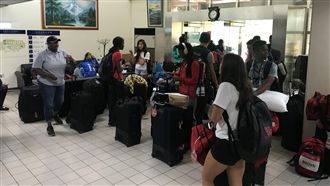 美國田徑隊班機延期　國體大接待住宿