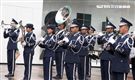 國軍106年慶祝93軍人節，空軍假台北忠孝復興站前廣場舉行，疾風快閃活動。（記者邱榮吉/攝影）