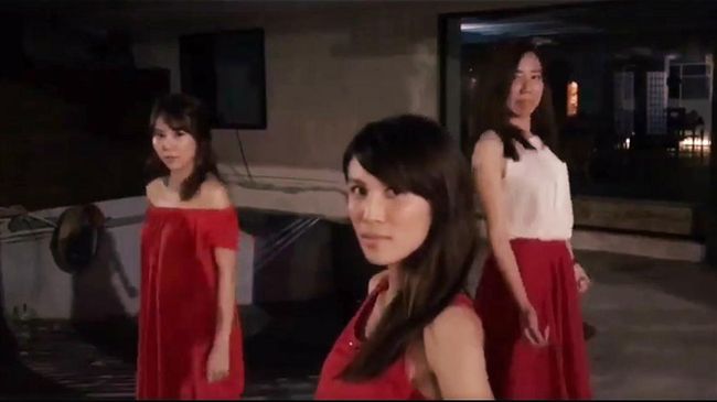 記者節壓力大？　 美女主播秀抖肩舞