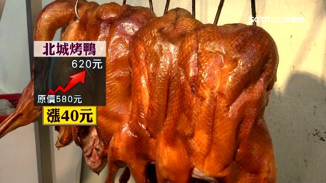 烤鴨、飲料都變貴　名店開發票紛喊漲
