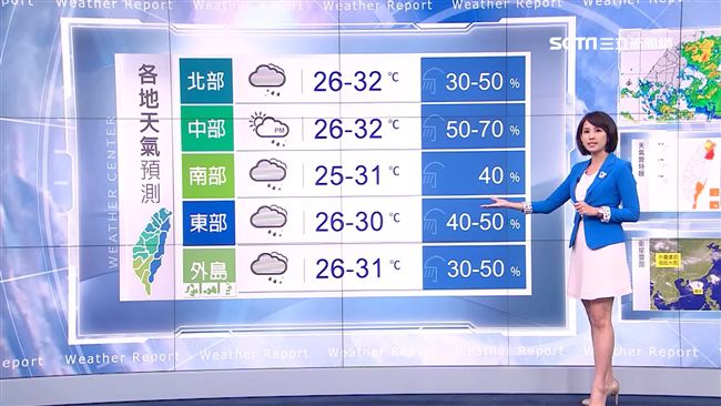 明全台持續降雨　瑪娃速度慢持續增強