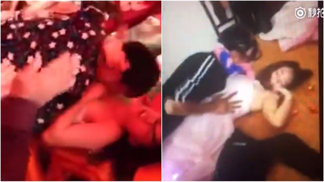 變態婚禮！女儐相遭男客壓制猥褻摸胸