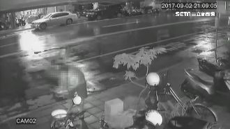 家門前燒金紙…竹聯幫前堂主被砍5刀