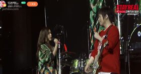 阿信,蔡依林,STAYREAL（圖／翻攝自STAYREAL直播微博）