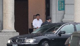 彭勝竹出席國家安全會議後離去