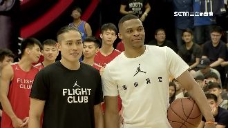 威少訪台颳旋風　看到陳盈駿先說兩字