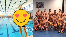 吳鳳、荷蘭水球隊 圖翻攝自吳鳳 Rifat、推特