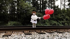  Stephen King,牠,小丑,裝扮,cosplay,驚悚,電影,導演,Andy Muschietti,Louie Tilghman,Eagan Tilghman 圖／翻攝自Eagan Tilghman　IG　https://goo.gl/bEmguh