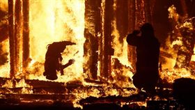 美國,火人祭,Burning Man Festiva （圖／翻攝自推特）

