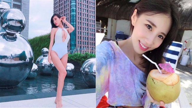 泳裝開道秀海溝　瑤瑤F奶呼之欲出！