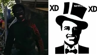 黑手修排氣管！一秒噴變「黑人牙膏」